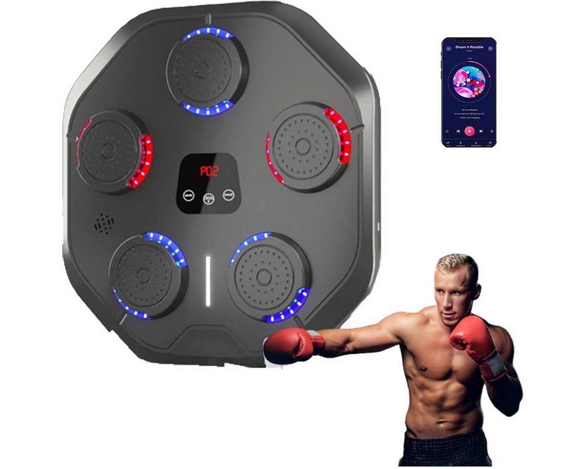 götäzer Sportanzug Smart Music Boxing Machine Training Machine Set (ohne Handschuhe) (1-tlg), Wand-montiert,Bluetooth,Fitnessreaktionstraining für Erwachsene Kinder von götäzer