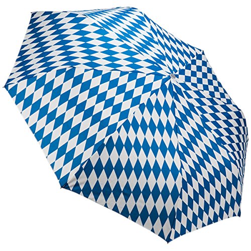 Taschenschirm Bavaria - Regenschirm Bayern der kleine Schirm für die Wiesn von happy rain