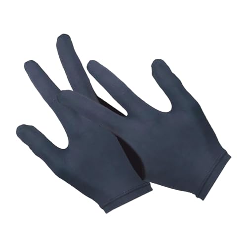 harayaa 2X Billard Handschuhe, DREI Finger Handschuhe, Snooker Billard Handschuhe für Indoor Spiel von harayaa