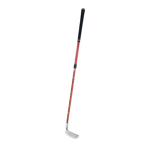 harayaa Golf-Chipper, teleskopisch, zweifach, rechts oder Links verstellbar, Golf-Chipping-Schläger, Golfkeil für Erwachsene, Damen, Herren, Kinder, Anfänger, Rot von harayaa