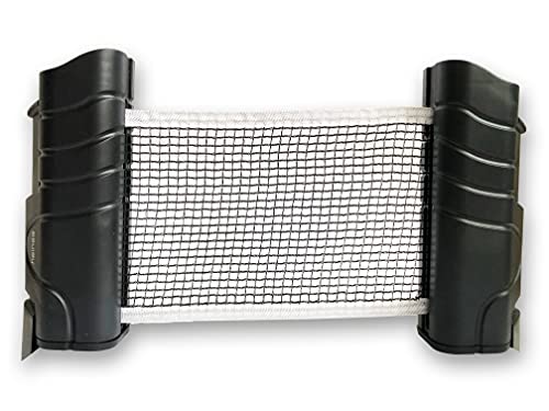 heinsa Tischtennisnetz für jeden Tisch zum mitnehmen - Tischtennis Netz Outdoor 220 x 14,5cm von heinsa