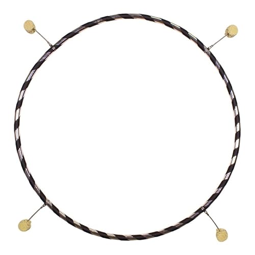 Feuer Hula Hoop Reifen, HoopØ 90cm, 4 Fackeln, RohrØ 16mm von hoopomania