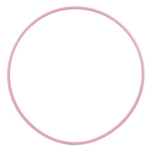 HOOPOMANIA Hula Hoop Rohling 16mm [100cm - rosa] – einfarbiger Hula Hoop Reifen aus HDPE von hoopomania