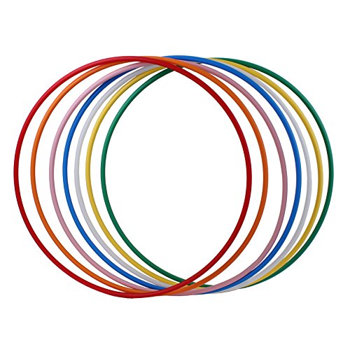 hoopomania® Hula Hoop Rohling, HDPE-20mm, Ø60cm, BLAU von hoopomania