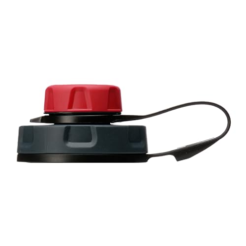 humangear Unisex – Erwachsene Capcap+ Flaschendeckel, rot, für Ø 5,3 cm von humangear