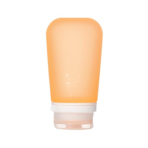 humangear GoToob + Silikon Reise Flasche mit Verriegelung Gap, groß (3,4 oz), Orange (orange) - 1899068 HG3147, Einheitsgröße von humangear
