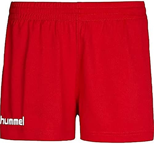 HUMMEL Weiblich CORE Womens Shorts Hose, True RED PR, 2XL von hummel