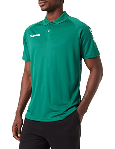 HUMMEL MÄNNLICH CORE Functional Polo Hemd, Evergreen, 2XL von hummel