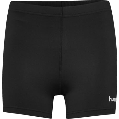 HUMMEL MÄDCHEN CORE Kids Hipster Shorts, Black, 116 von hummel