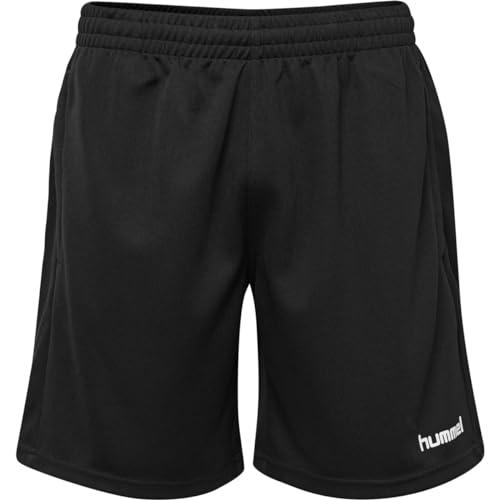 HUMMEL MÄNNLICH CORE Poly Coach Shorts, Black, XL von hummel