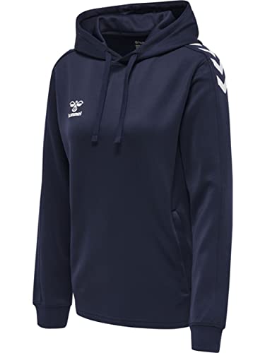 Hummel Damen Hmlcore Xk Poly Sweat Hoodie Woman Sweatshirt, MARINE (MARINE), S von hummel