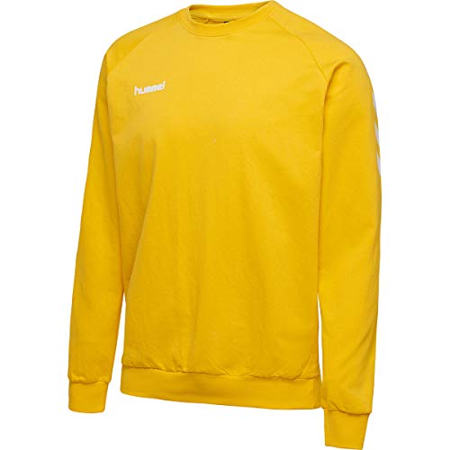 Hummel Herren Hmlgo Cotton Sweatshirt, Sports Yellow, XL EU von hummel