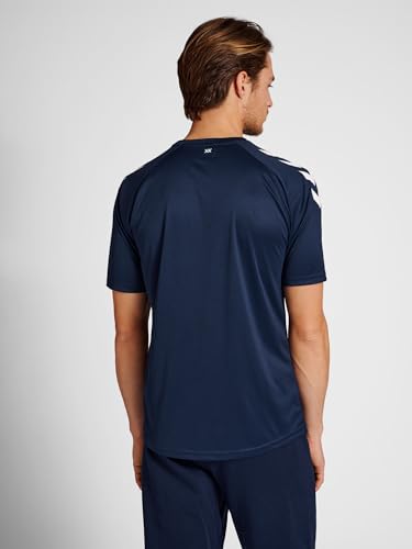 hmlCORE XK CORE Poly T-Shirt S/S, Marine, 3XL von hummel