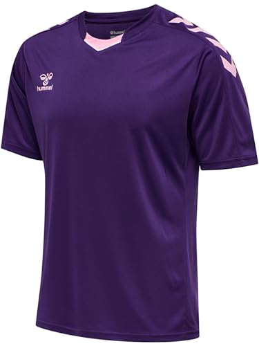Hummel Herren Hmlcore Xk Poly Jersey S/S T-Shirt, Acai, XXL EU von hummel
