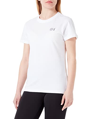 hummel Damen Hmlcourt Cotton T-shirt S/S Woman T Shirt, Weiß, M EU von hummel