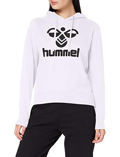 hummel Damen Classic Logo Hoodie Hood, weiß, XS von hummel