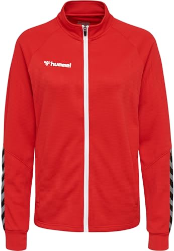 HUMMEL Weiblich hmlAUTHENTIC Women Poly Zip Jacket Jacke, True RED, XL von hummel