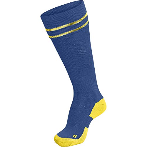 HUMMEL Element Football Sock, True Blue/Sports Yellow, 46/48 von hummel
