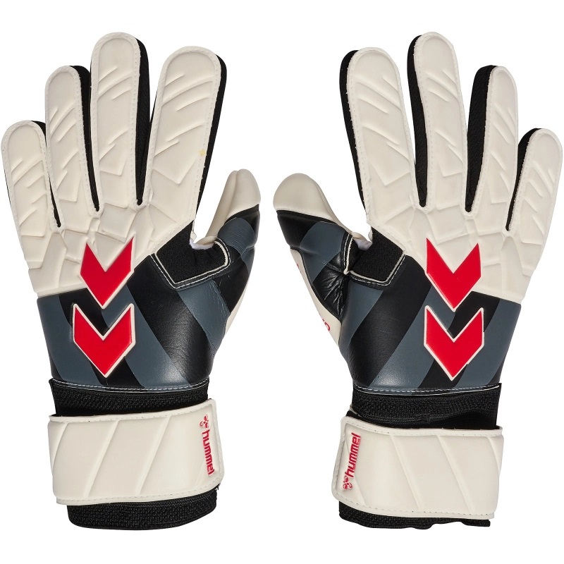hummel GK Gloves Allround Grip Torwarthandschuhe - weiß/schwarz/rot-10 von hummel