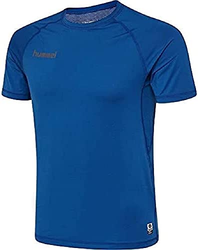 hummel First Performance T-Shirt F6235 Blaugrau, 2XL Herren von hummel