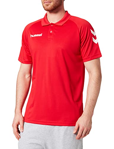 HUMMEL MÄNNLICH CORE Functional Polo Hemd, True RED, XL von hummel