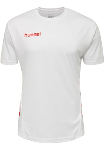 HUMMEL MÄNNLICH hmlPROMO Duo Set Track Suit, White/True RED, M von hummel