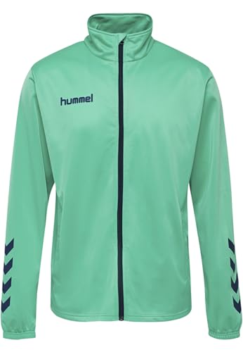 hummel 205876 Herren Ensemble Promo Poly Track Suit, vert Flash/bleu Marine, S EU von hummel
