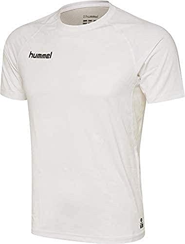 hummel Herren Male, HML First Performance Jersey S/S Short Sleeve, Weiß, XXL von hummel