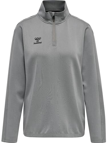 hummel Hmlcore Xk Half Zip Sweat Damen Multisport Sweatshirt Mit Kurzem Reißverschluss von hummel