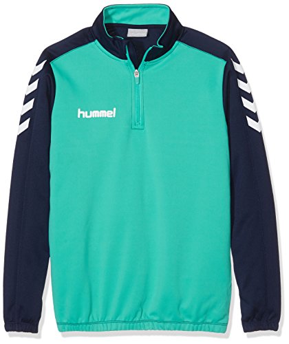 hummel Jungen CORE 1/2 Zip Sweat Sweatshirt, Marine/Atlantis, 64-76 von hummel