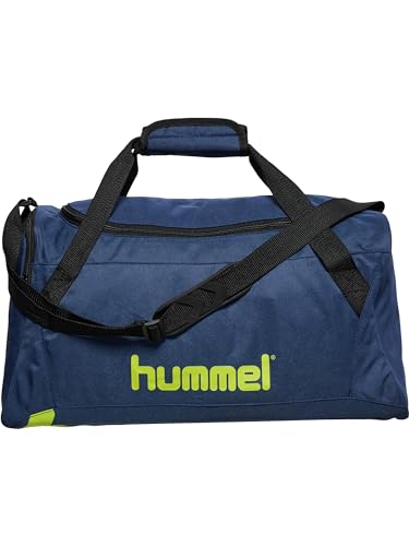 Hummel Sporttasche Core Sports Multisport Erwachsene Dark Denim/Lime Punch Größe L von hummel