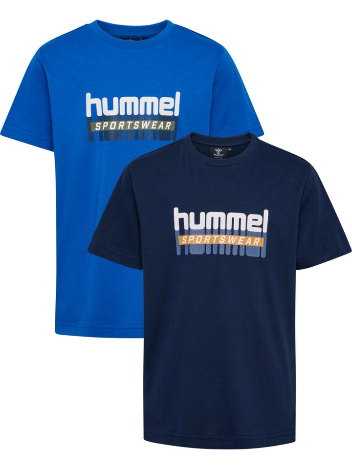 hummel T-Shirt hmlTUKAS T-SHIRT S/S 2-PACK (Packung, 2-tlg) für Kinder von hummel