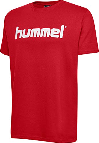hummel Unisex Kinder Hmlgo Kids Cotton Logo T shirts, True Red, 128 EU hummel Unisex Kinder Hmlgo Kids Cotton Logo T shirts, True Red, 128 EU von hummel