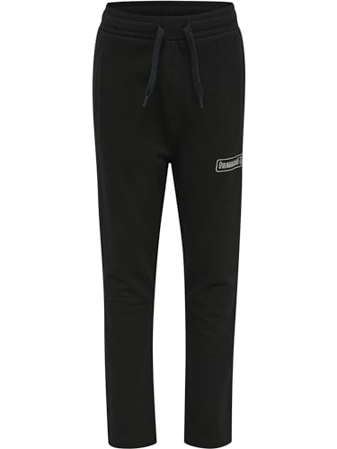 hummel Unisex Kinder Hmltomb Casual Pants, Schwarz, 122 EU von hummel