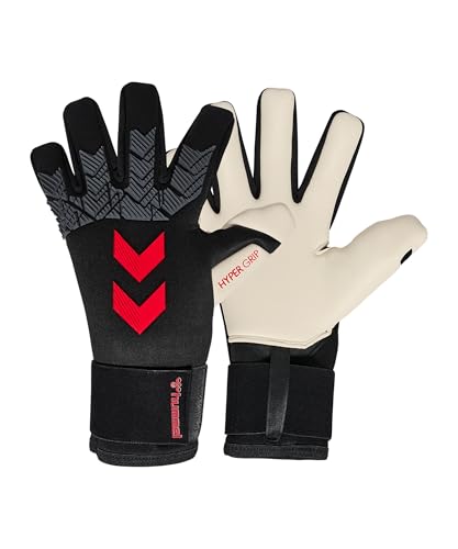 hummel hmlGK Gloves Hyper Grip, Black/White/RED, 9 von hummel