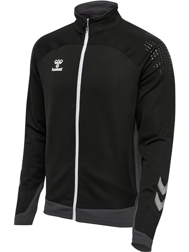 hummel hmlLEAD Poly Trainingsjacke 7045 schwarz, M Herren von hummel