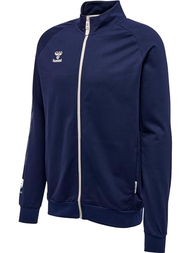 Hummel Herren Hmlmove Grid Cot. Zip Jacket, MARINE, L EU von hummel