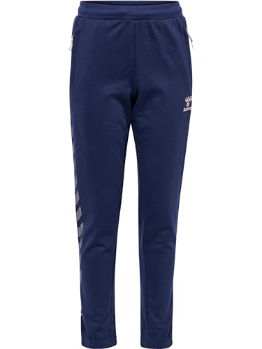 hummel Unisex Kinder Hmlmove Grid Cotton Kids Casual Pants, Marine, 152 EU von hummel