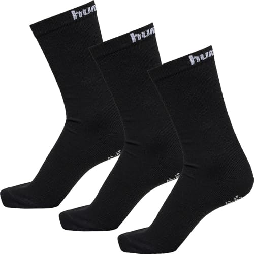 hummel hmlMOVER 3-PACK SOCKS, BLACK, 12 von hummel