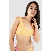 Hurley Solid Soft Scrunch Pull On Bikini Top sunrise von hurley