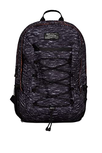hype BLACK SPACE DYE MARL MAXI BACKPACK von hype