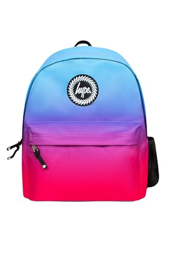 hype Rucksack für Schule, Uni, Freizeit, Arbeit, Wandern, für Kinder, Jungen, Mädchen, Teenager, Männer und Frauen, Mehrfarbig (Hot Pink), Einheitsgröße, Casual von hype