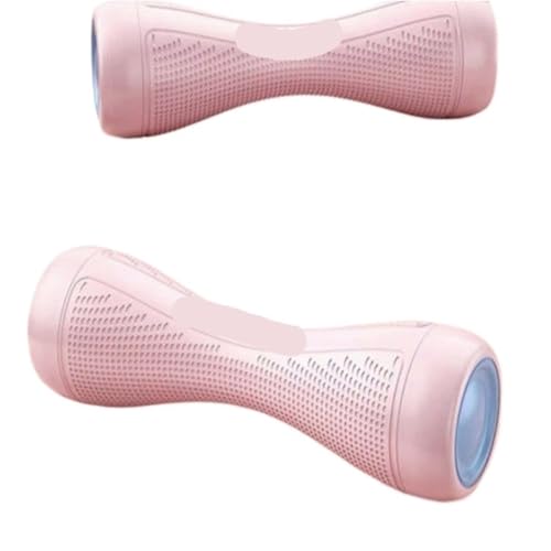 Hantel Startseite Verstellbare Damen-Fitnesshanteln Indoor Yoga Sport Damen Handverstellbare Hanteln Glocke Dumbbell (Color : Pink, Size : 4kg) von hytway
