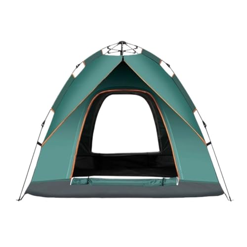 Zelt aufblasbar Outdoor Camping Tragbares Zelt Outdoor Silberkleber Sonnenschutz- Und Regenschutzzelt Automatisches Campingzelt Camping Tent (Color : Green, Size : 200 * 200 * 135cm) von hytway