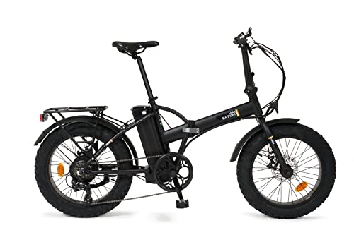 i-Bike Unisex – Erwachsene Fat Kong, Elektrofahrrad mit Pedalunterstützung, klappbar, Schwarz, Einheitsgröße von i-Bike