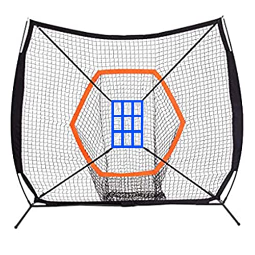 IBUGER Baseball-Übungsnetz | Baseball Softball Schlagen Pitching Net - Baseball Backstop Übungsnetz für alle Spielstärken von IBUGER