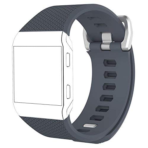 iFeeker Fitbit Ionic Smartwatch Ersatz Armband Zubehör Weich Silikon Sport Armband Gurt für Fitbit Ionic Fitness Smart Watch von iFeeker