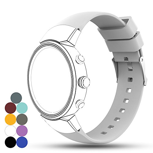 iFeeker Zenwatch 3 Uhrenarmband, Zubehör Weiche Silikon Gel Ersatz Armband Gurt Riemen für ASUS ZENWATCH 3 Smart Fitness Uhr von iFeeker
