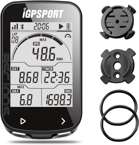 iGPSPORT Fahrradcomputer GPS ANT+ Funktion Drahtlose Tachometer Radfahren Fahrrad Kilometerzähler Mit Großen Bildschirm von iGPSPORT