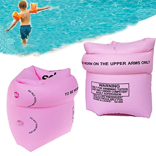 1 Paar Roll-up Aufblasbare Schwimmflügel für Kinder 1-6 Jahre Baby Schwimmflügel Schwimmhilfe Mädchen Jungen Schwimmlernhilfe sichere Schwimmhilfe im Hallenbad von iNelihoo